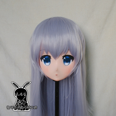 (RB393)Customize Full Head Quality Handmade Female/Girl Resin Japanese Anime Cartoon Character Kig Cosplay Kigurumi Mask (RB393)Customize Full Head Quality Handmade Female/Girl Resin Japanese Anime Cartoon Character Kig Cosplay Kigurumi Mask